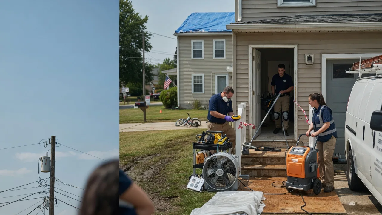 Water Damage Repair in Elmwood, IL near me